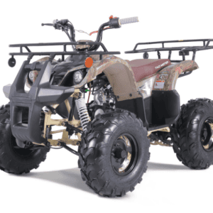 <LEFT>125CC HUNTER-T <BR>1,199 Cash<BR><BR><SMALL><p style="color:blue">FULLY ASSEMBLED READY TO RIDE</p style="color:blue"><BR>TAO TAO HUNTER-T KIDS ATV INCLUDE<BR> :REMOTE KILL<BR> :SPEED GOVERNOR <BR>:ELECTRIC START</LEFT></BR></SMALL>