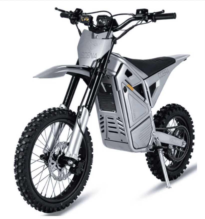 COBRA ELECTRIC DIRT BIKE 72V35AH 8000W silver